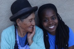 University-of-Florida-Gainseville-Water-Aripalca-Bolivia-May-2015-Team-Member-Jewel-and-Community-Member-Basilia-93-years-old-share-a-laugh